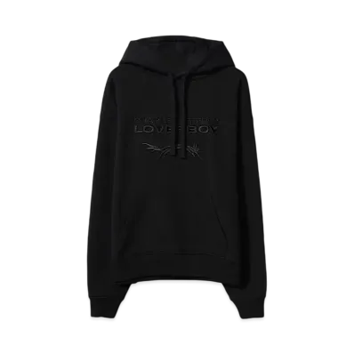Charles Jeffrey Loverboy LOGO HOODY"BLACK"