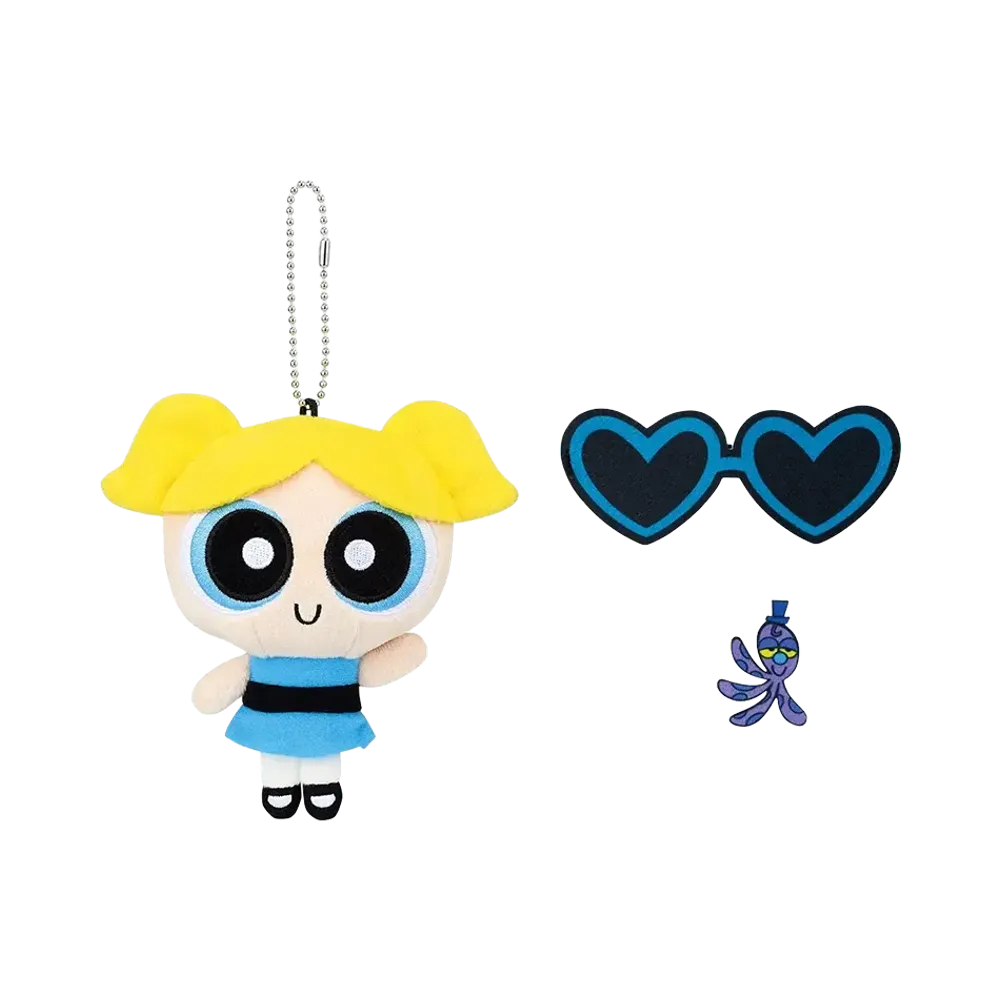 BANDAI "Ichiban Kuji" -Powerpuff Girls ~The strong and cute champions of justice are super busy!~- C Prize Bubbles ♡ Plush Mascot