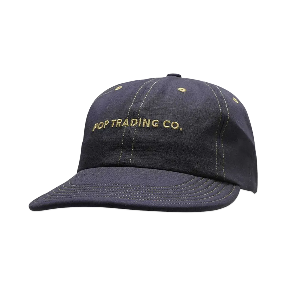 POP TRADING COMPANY flexfoam sixpanel hat "DARK NAVY"