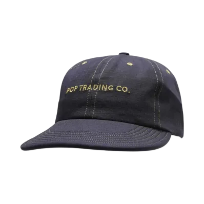 POP TRADING COMPANY flexfoam sixpanel hat "DARK NAVY"