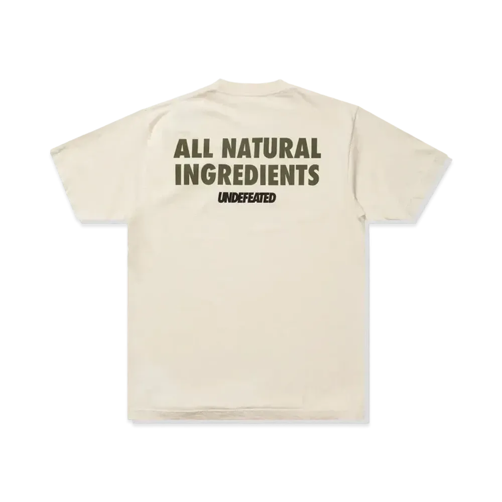 UNDEFEATED All Natural S/S Tee "Beige"