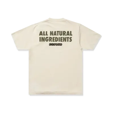 UNDEFEATED All Natural S/S Tee "Beige"