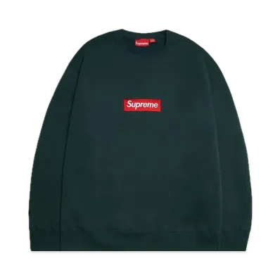 Supreme Box Logo Crewneck "Dark Pine" (22FW)