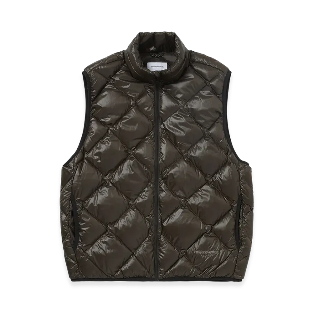 thisisneverthat Pertex Light Down Vest "Black"