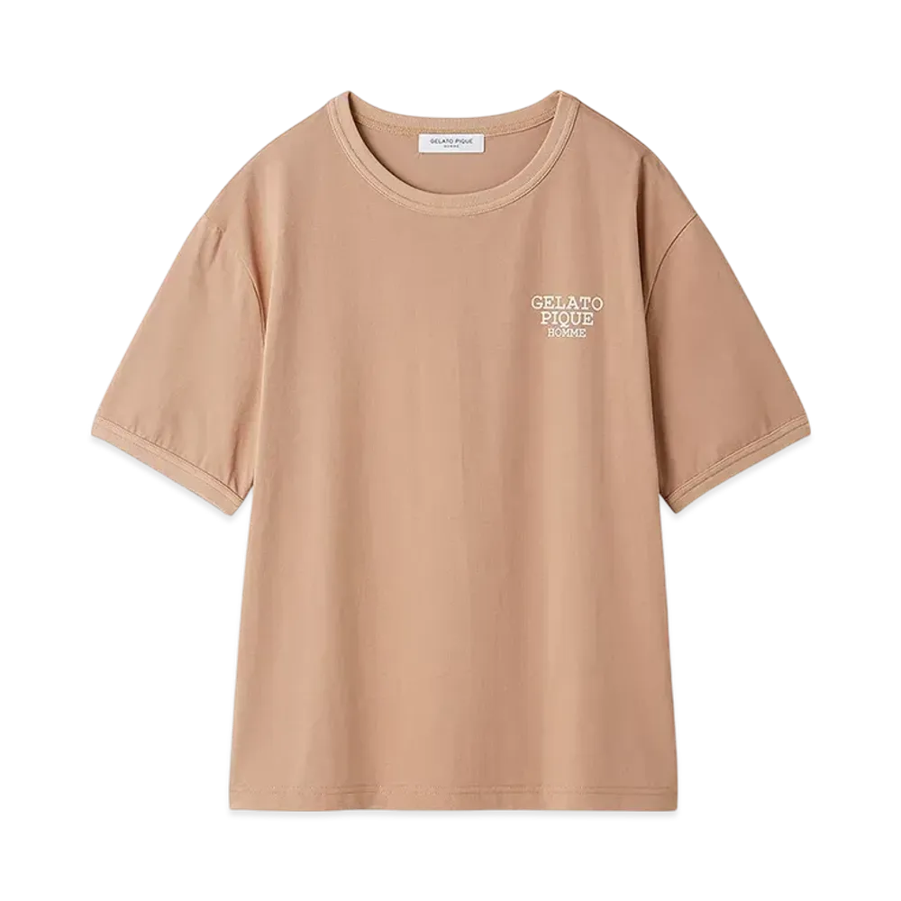 GELATO PIQUE Homme Cool Touch GIZA Cotton T-Shirt "Camel"