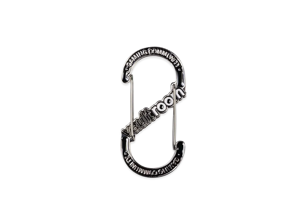 VAULTROOM Logo Carabiner "Black"