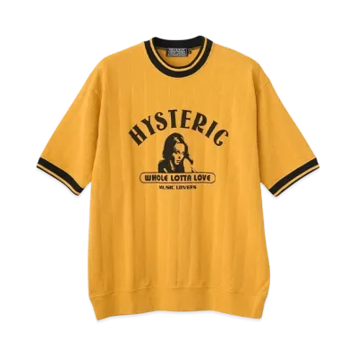 HYSTERIC GLAMOUR Hysteric Ll Pullover "Yellow"