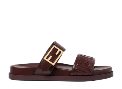 FENDI Women's Feel Slippers "Purple"