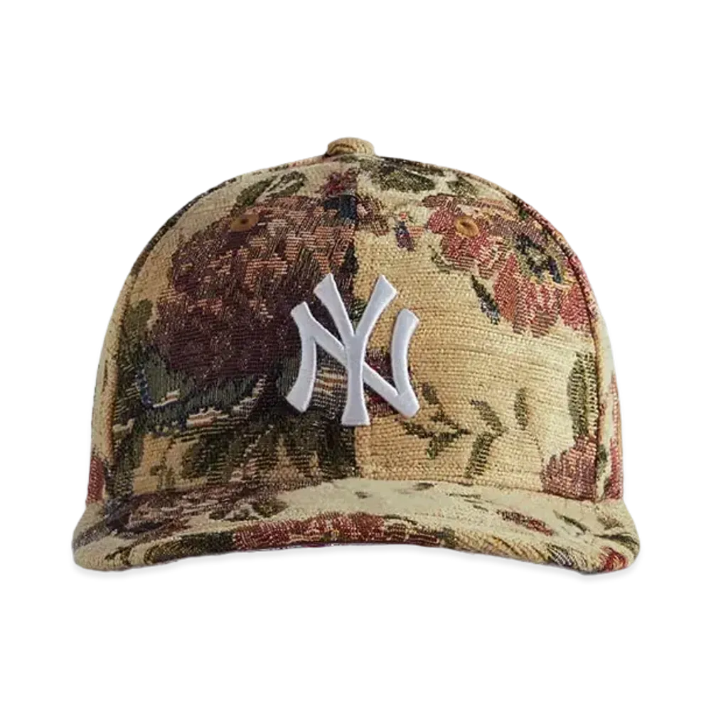 Kith x New Era x New York Yankees Tapestry Floral Waldorf Low Cap "Highland"