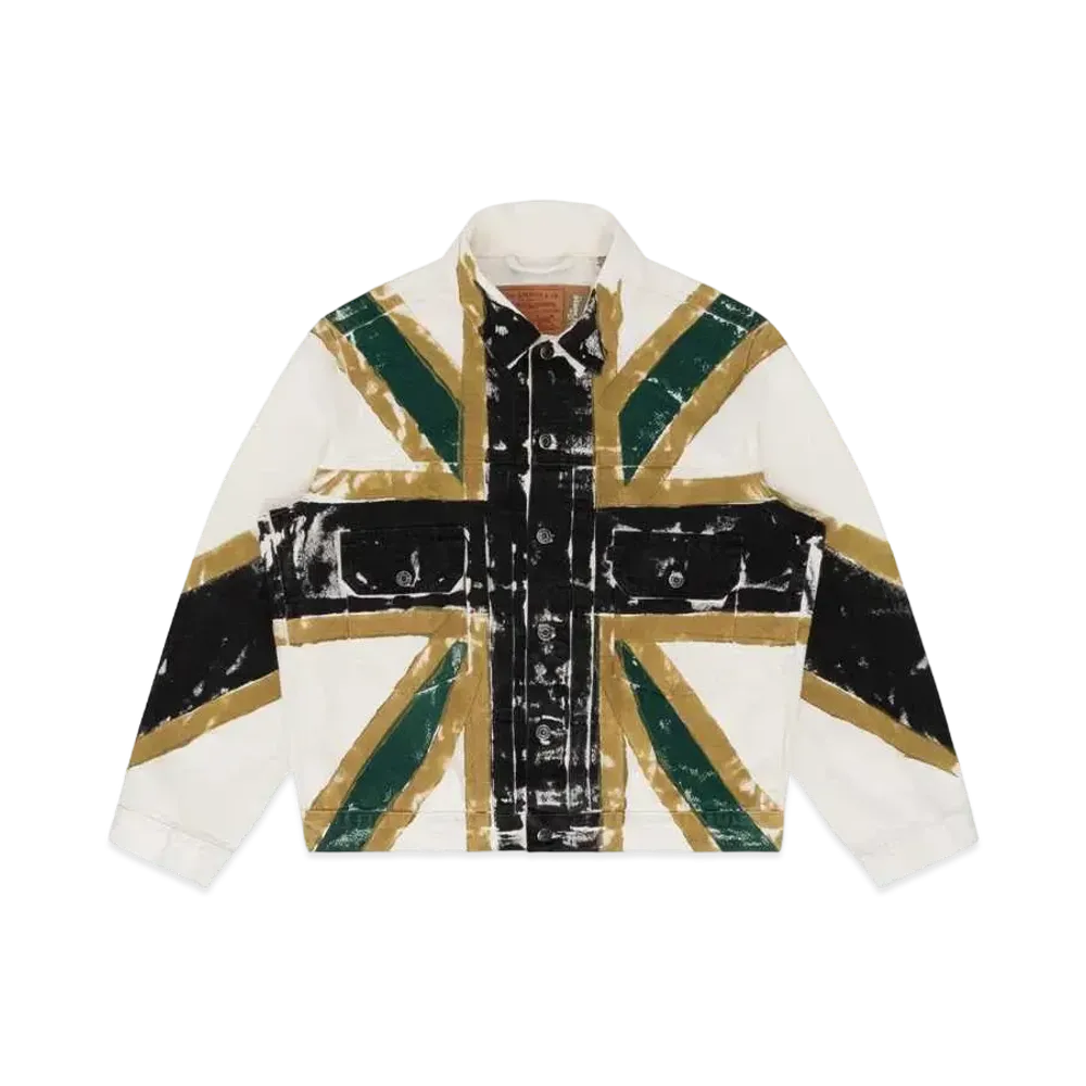 DENIM TEARS Union Black Type-2 Jacket "White"