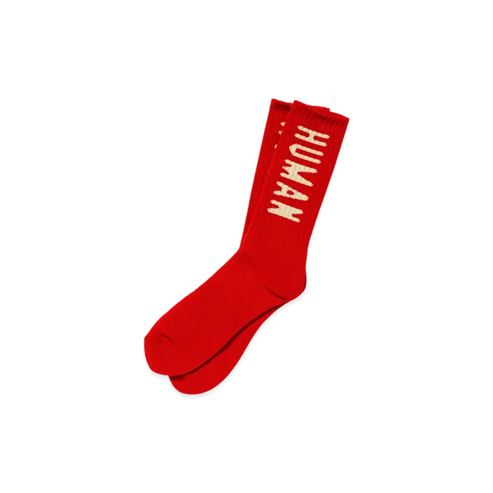 HUMAN MADE HM Logo Socks "Red"