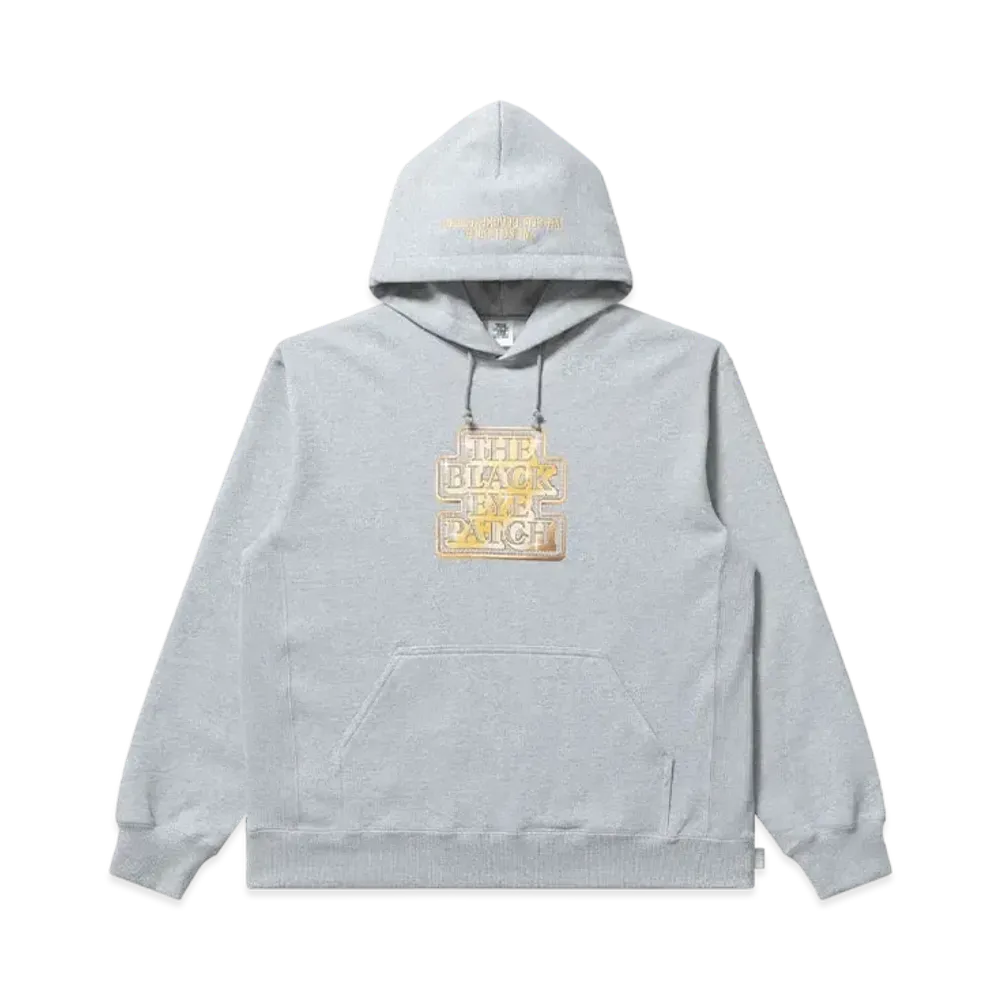 BlackEyePatch Blinged Out OG Label Hoodie "Heather Gray"