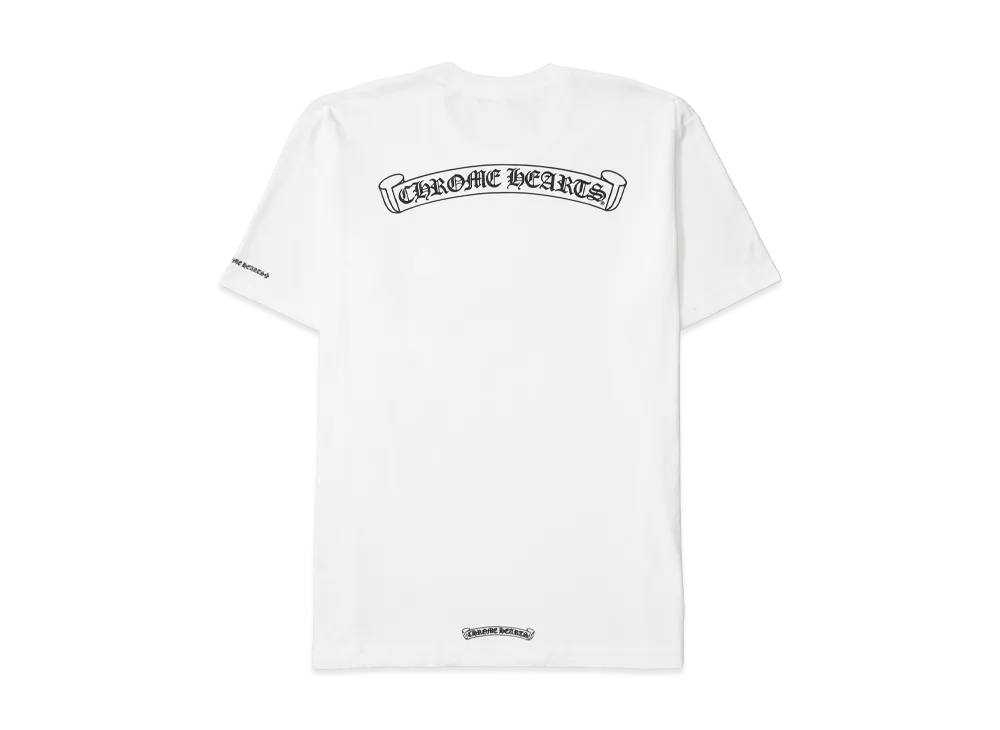 Chrome Hearts Scroll Logo T-shirt "White"