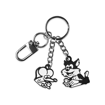 Carhartt WIP Coffee Break Keychain "Black/White"