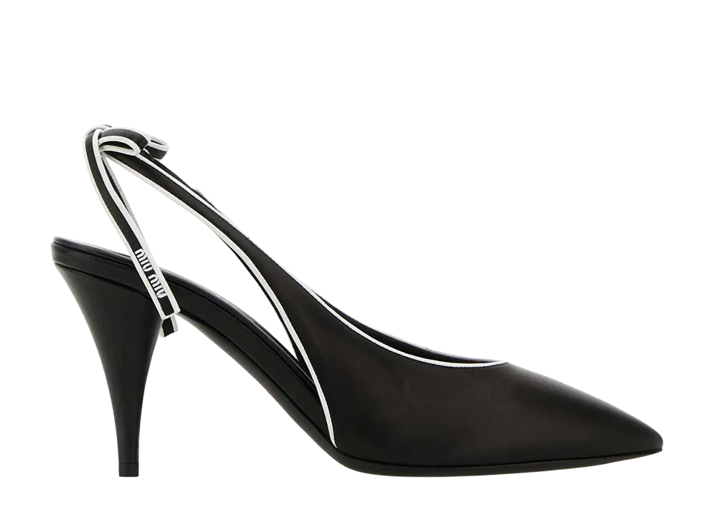 MIU MIU Women's Leather Pumps "Black"