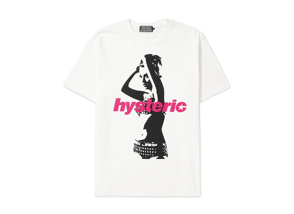 HYSTERIC GLAMOUR Hysteric Armpits T-Shirt "White"