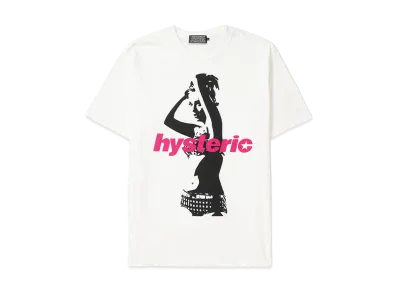 HYSTERIC GLAMOUR Hysteric Armpits T-Shirt "White"