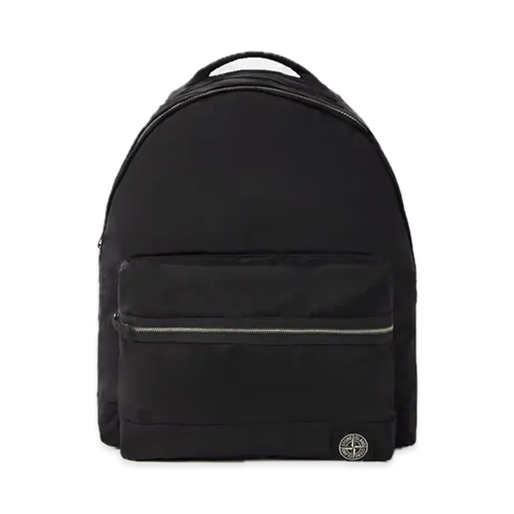Stone Island 9200014 Coated Nylon Metal In Econyl "Black"