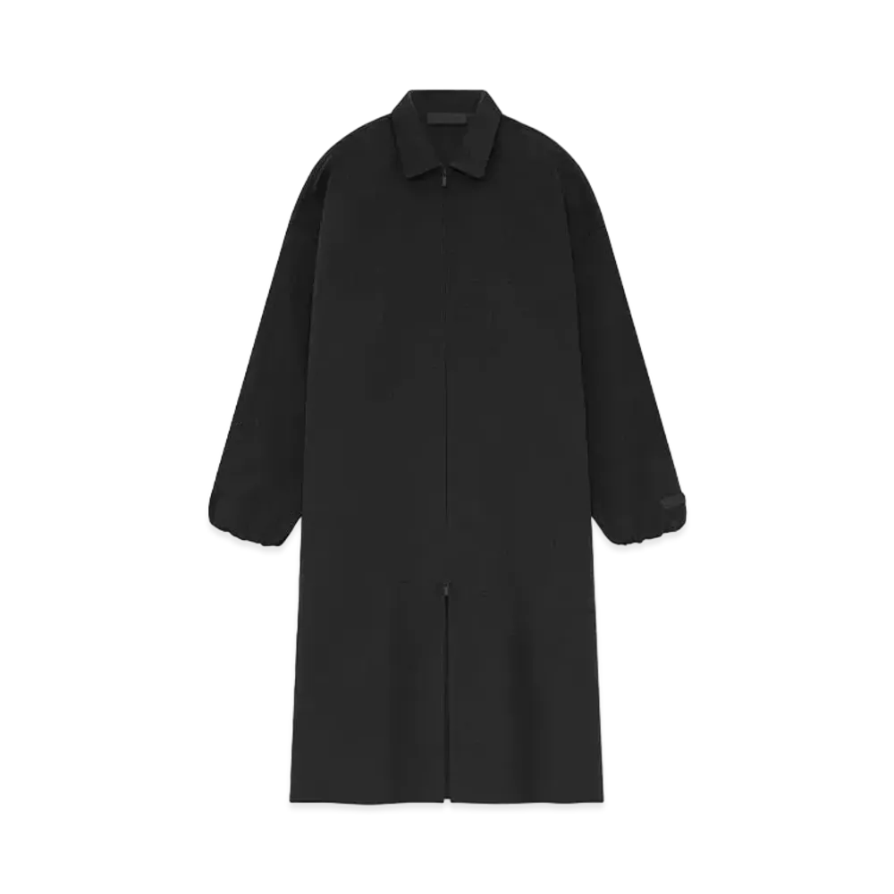FEAR OF GOD Essential Military Nylon Trench Jacket "Black"