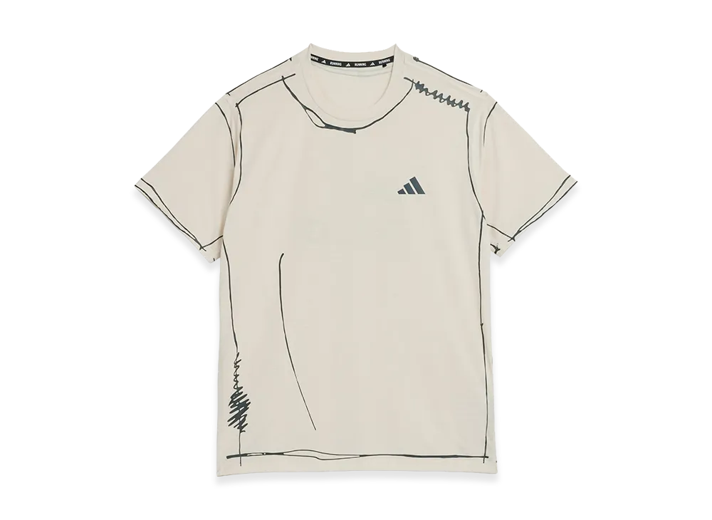 adidas x Song for the Mute adi365 SFTM Running Unitefit T-Shirt "Halo Ivory"