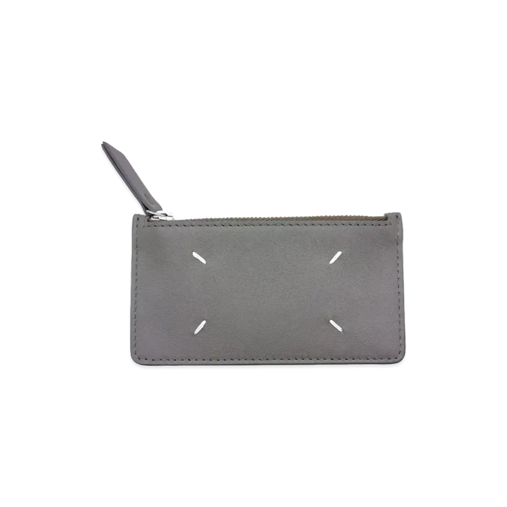 Maison Margiela Card Holder Zip EW "Gray"