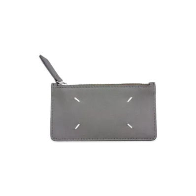 Maison Margiela Card Holder Zip EW "Gray"