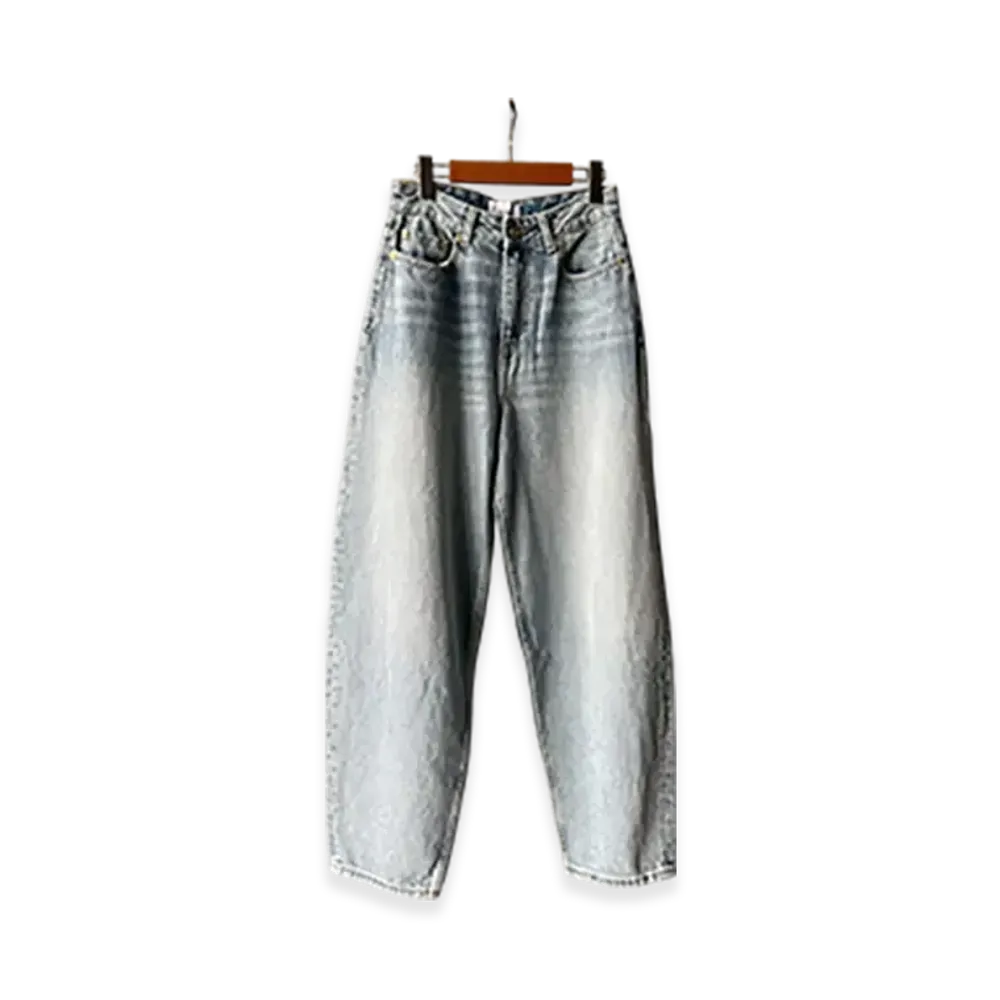 GANNI Rigid Denim Stary "Light Blue"