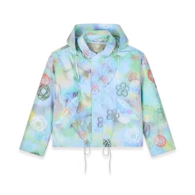 KENZO x Futura 2000 Short Parka "Light Blue"