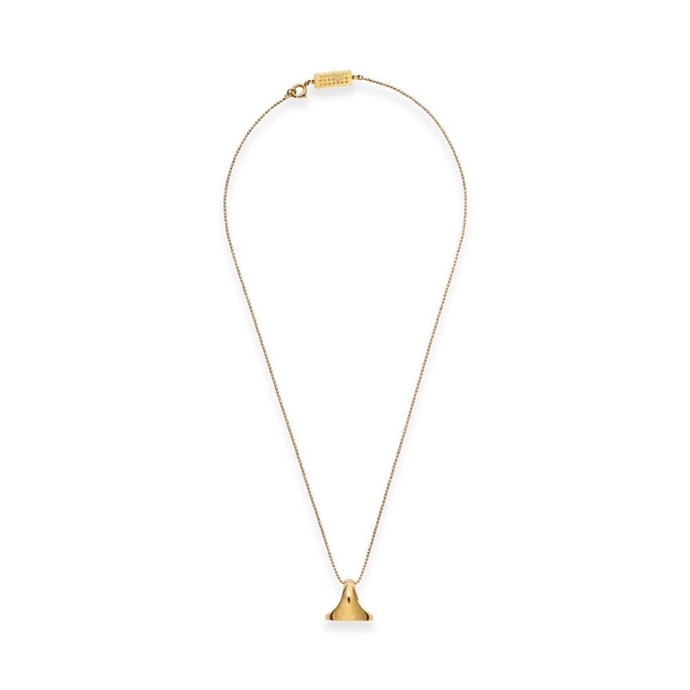 MM6 Maison Margiela New Signature Necklace "Yellow Gold"