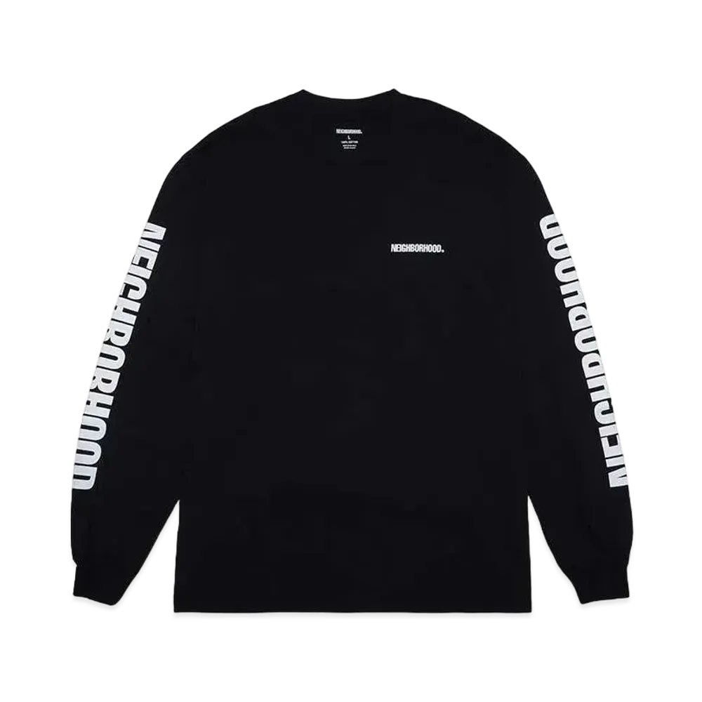 NEIGHBORHOOD NH . Tee LS-11 "Black"