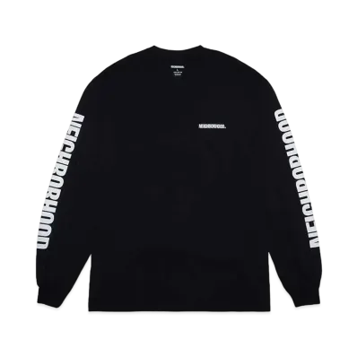 NEIGHBORHOOD NH . Tee LS-11 "Black"