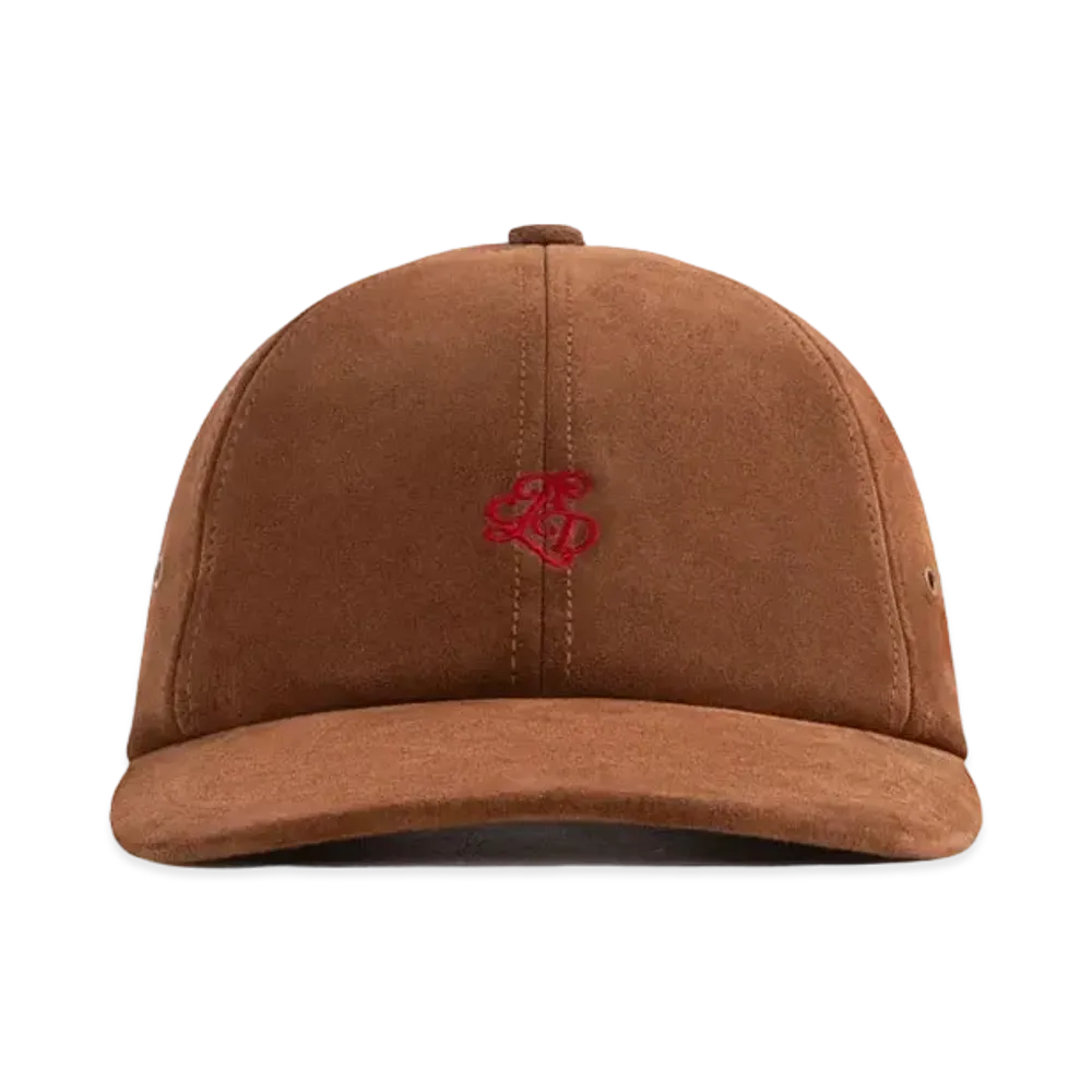 Aime Leon Dore Suede Monogram Logo Hat "Brown"