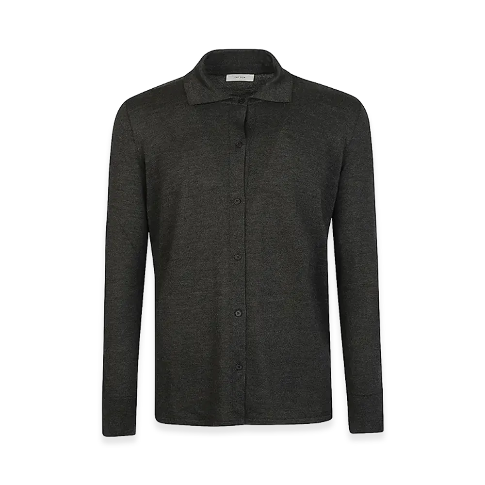 The Row Women's Shirts "Dark Grey"