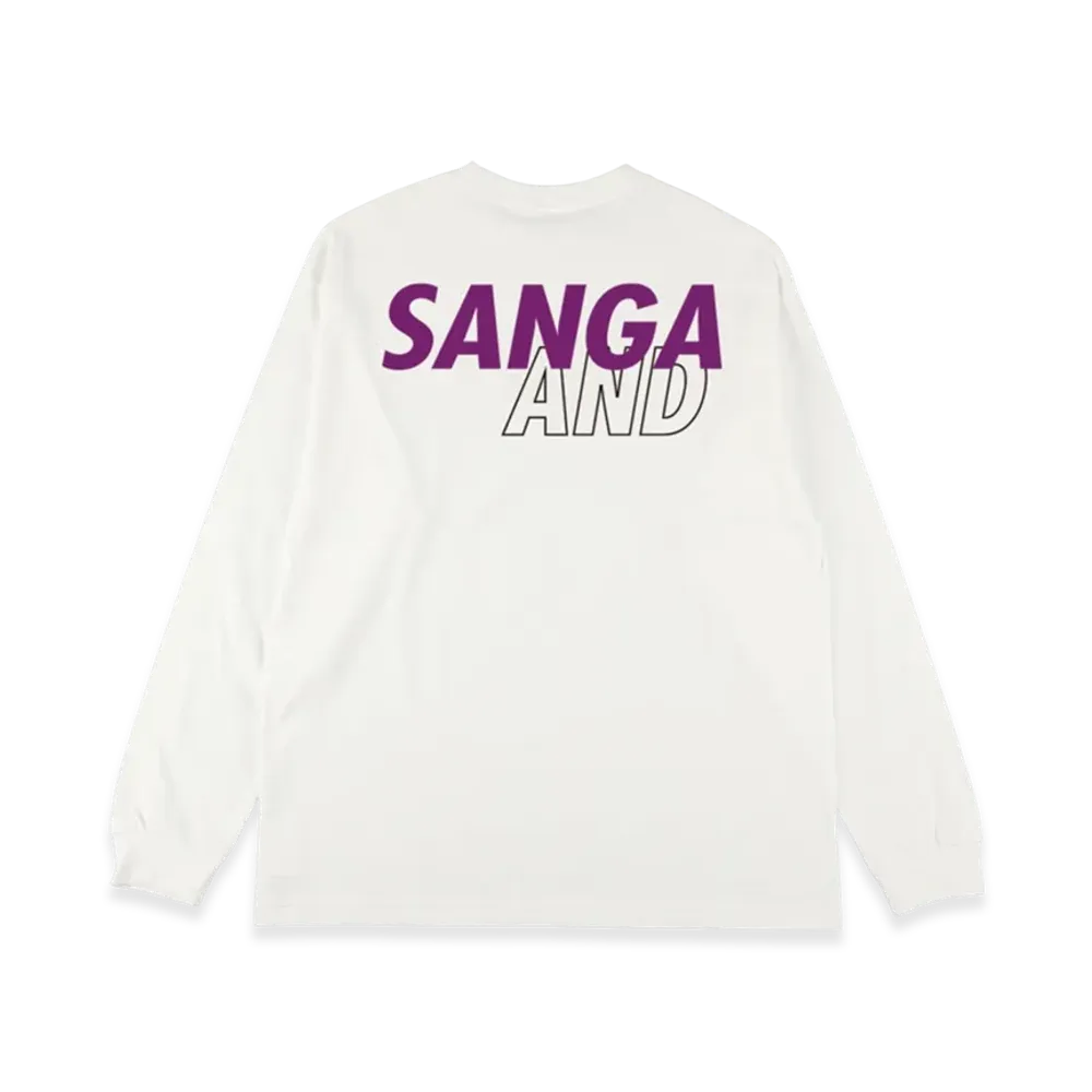 WIND AND SEA x J.LEAGUE SANGA L/S Tee "White"