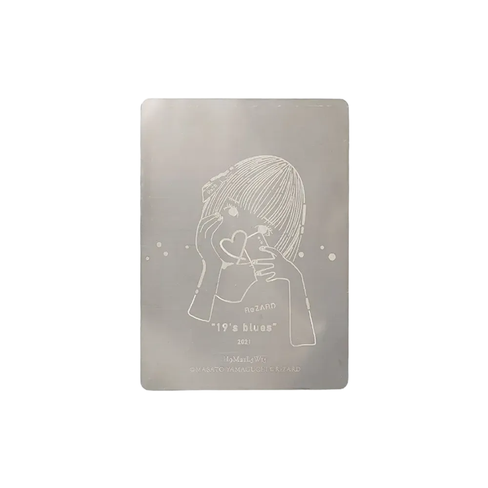 ReZARD × Masato Yamaguchi \ x Ex.Trading Card Metal ver.2 "SILVER"