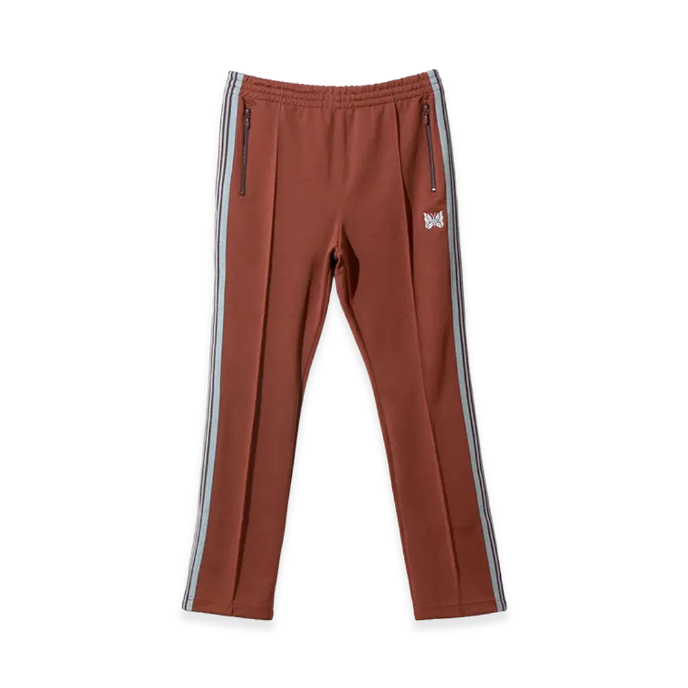NEEDLES Narrow Track Pant Poly Smooth "Rust"