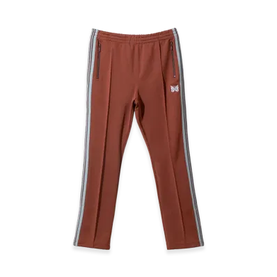 NEEDLES Narrow Track Pant Poly Smooth "Rust"