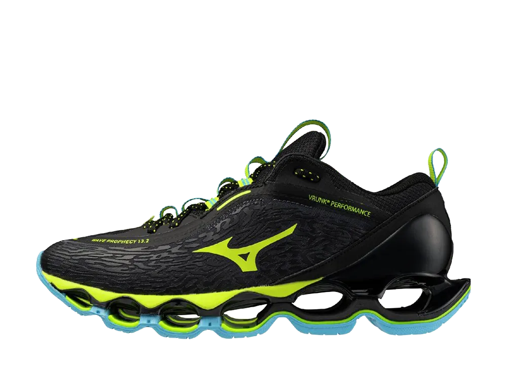 ブランク × ミズノ ウエーブ プロフェシー13.2 "ブラック/ライトブルー/イエロー"