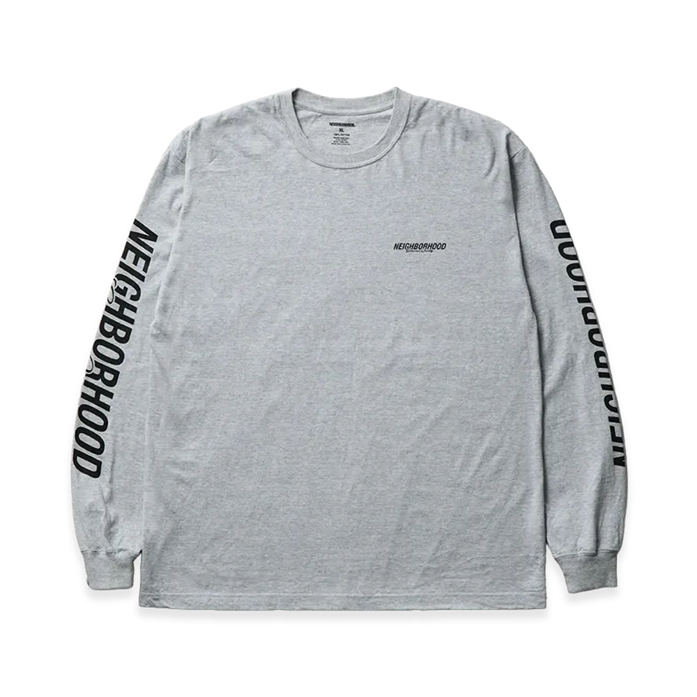 NEIGHBORHOOD NH . Tee LS-1 "Gray"