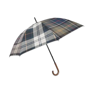 Barbour Full Length Umbrella "Mix Tartan Check"