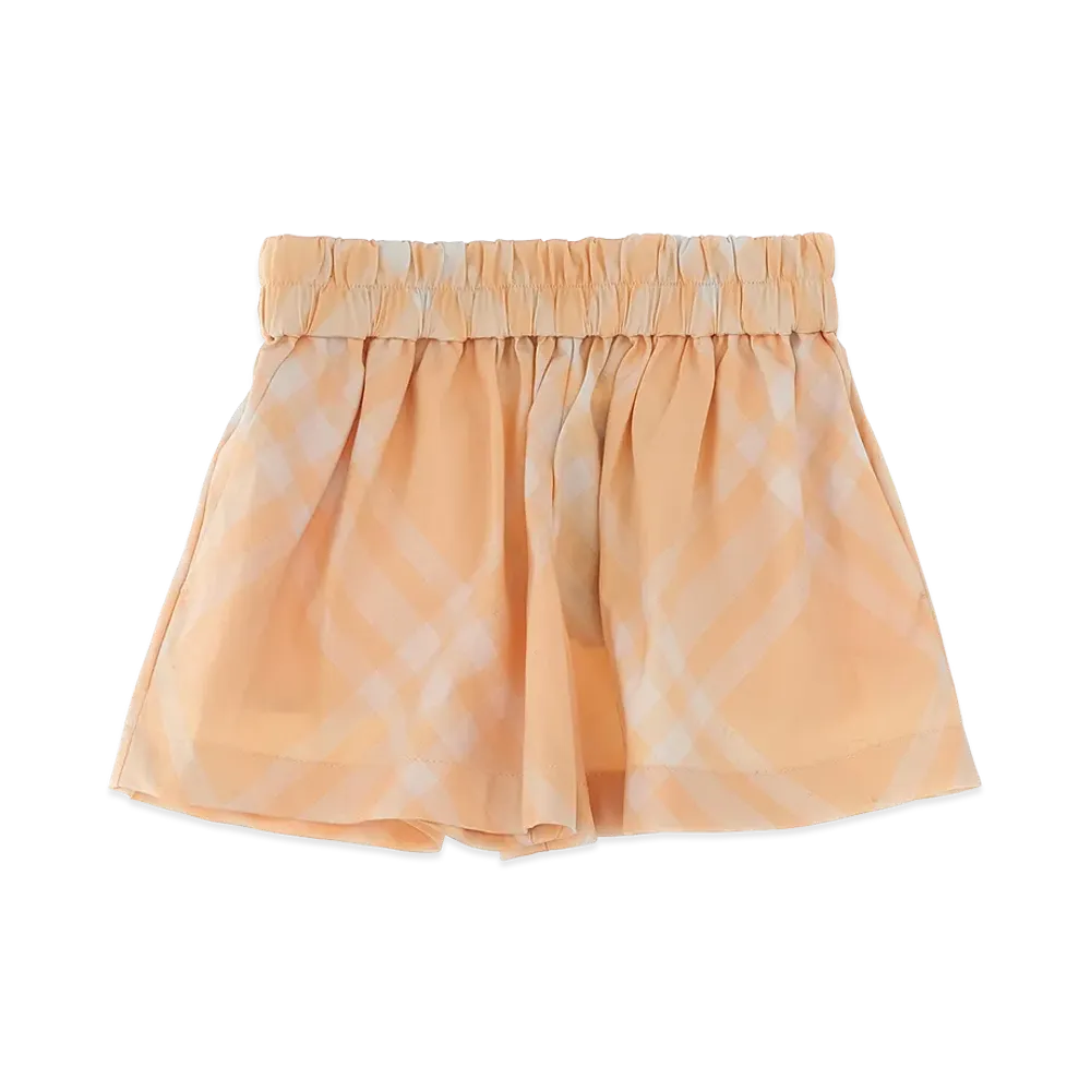 Burberry Kids Short Check "Pink"