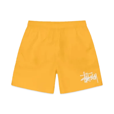 Stussy Water Short Big Basic "Tangerine"