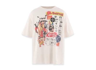 SAINT Mxxxxxx x Jamie Reid Jr SS T-Shirt Destroy "White"