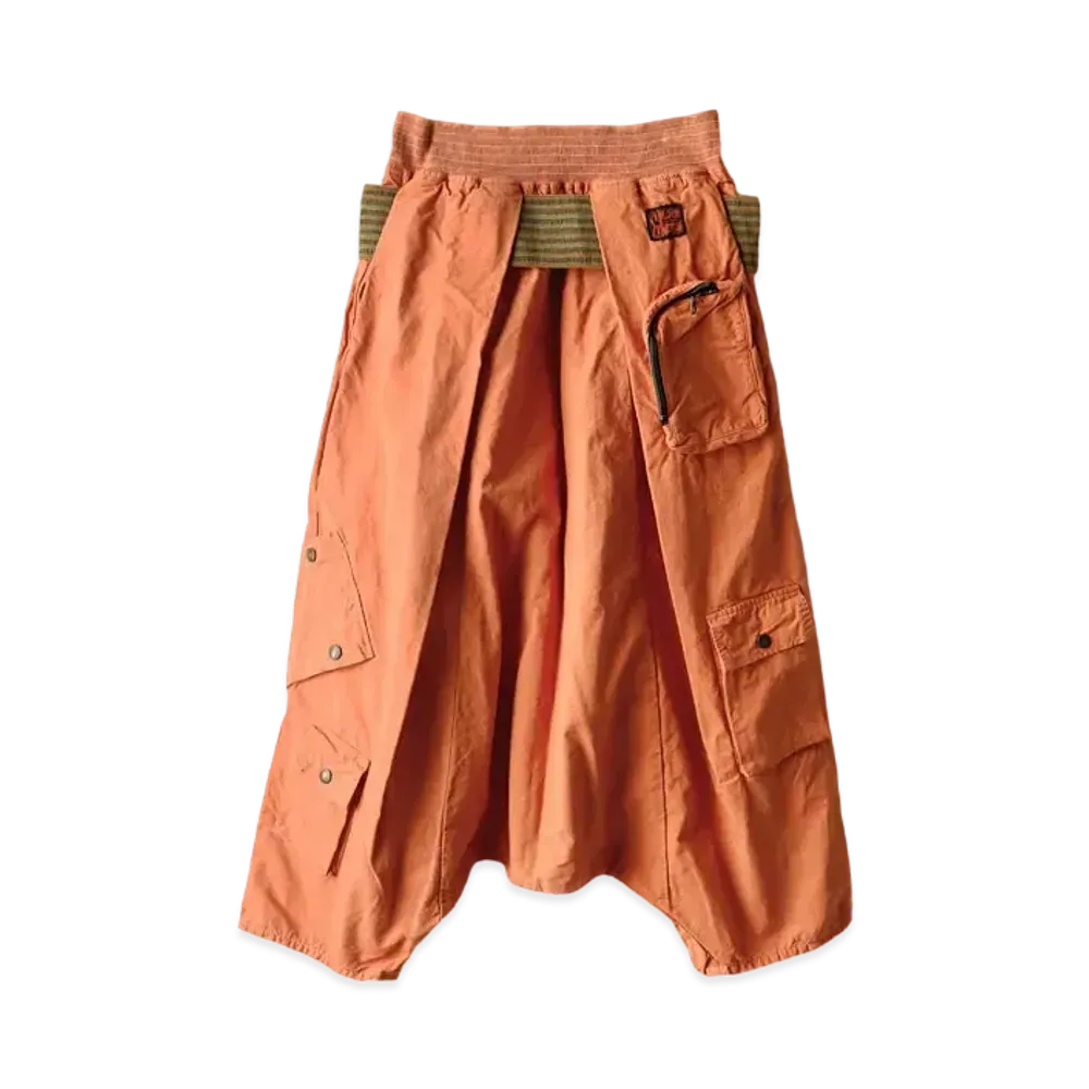 KAPITAL LIPSTOP SHIMOKITA ALPINE SARUEL PANTS "Orange"