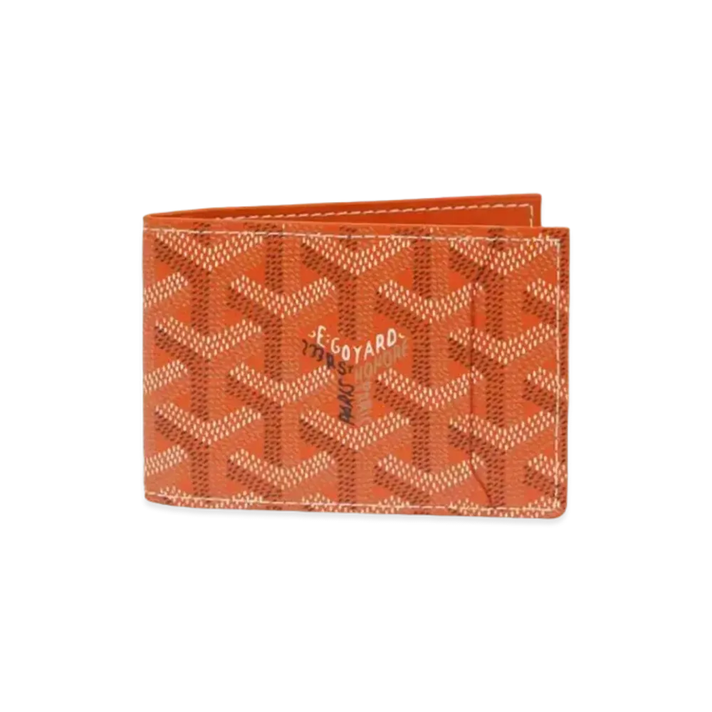 Goyard Insert Victoire Card Wallet "Orange"