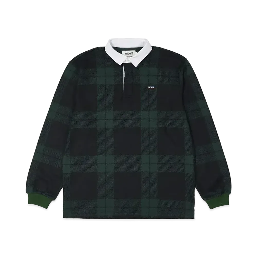 PALACE FLEECE RUGBY "Tartan"