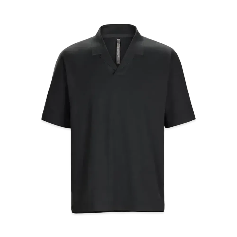 ARC'TERYX Metron Short Sleeve Polo For Men's X000007720 "Black"
