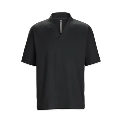 ARC'TERYX Metron Short Sleeve Polo For Men's X000007720 "Black"