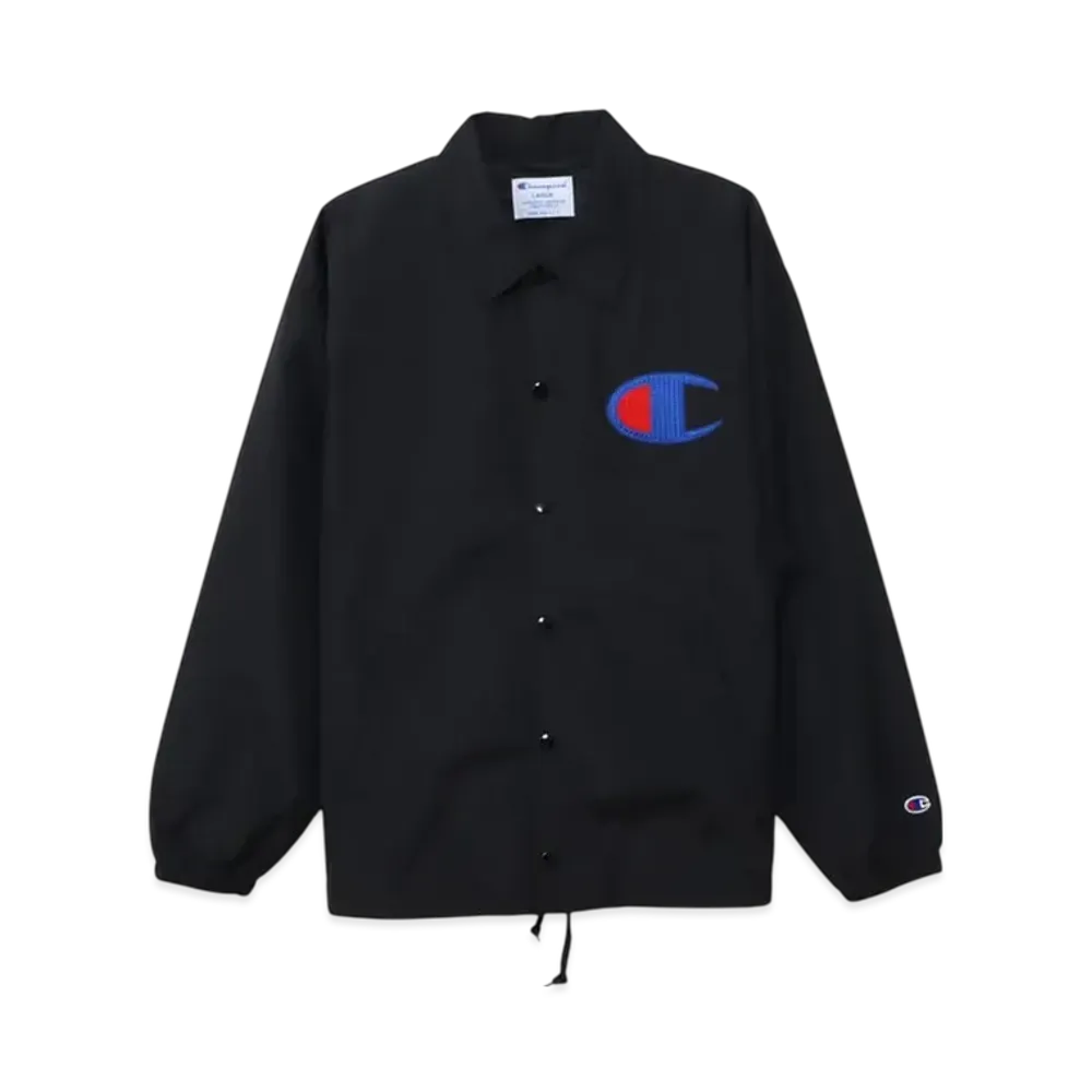 Champion Coach Jacket 25SS "Black"