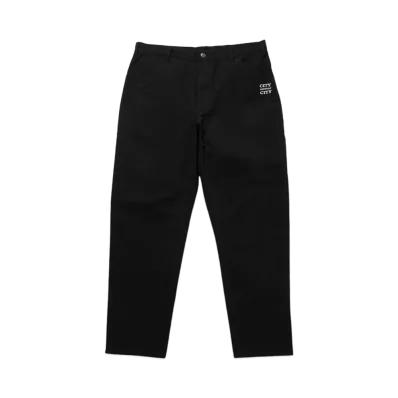 CITY COUNTRY CITY CANVAS BAGGY PANTS "BLACK"